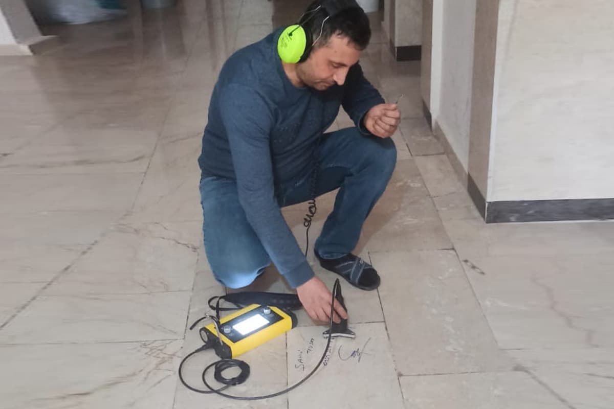 Zemin Altı Kaçak Tespiti – Kırmadan, Nokta Atışıyla Çözüm